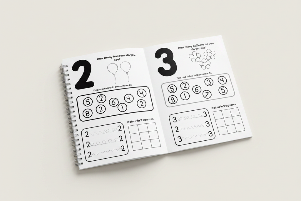 Open Book Mockup - Exact Pages